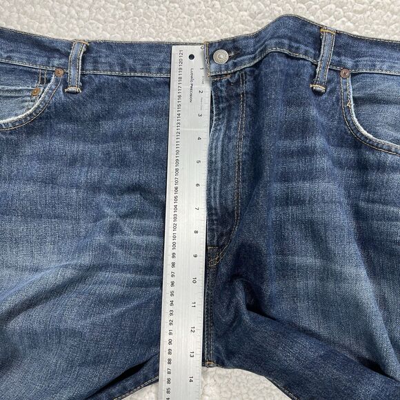 Polo Ralph Lauren Jeans 44Bx30 Relaxed Straight Fit Blue Denim Streetwear Y2K - Picture 13 of 14